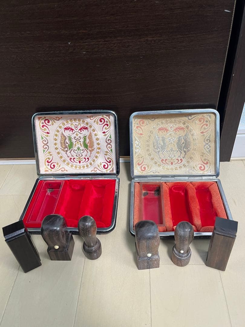 印鑑ハンコの素材12点セットです