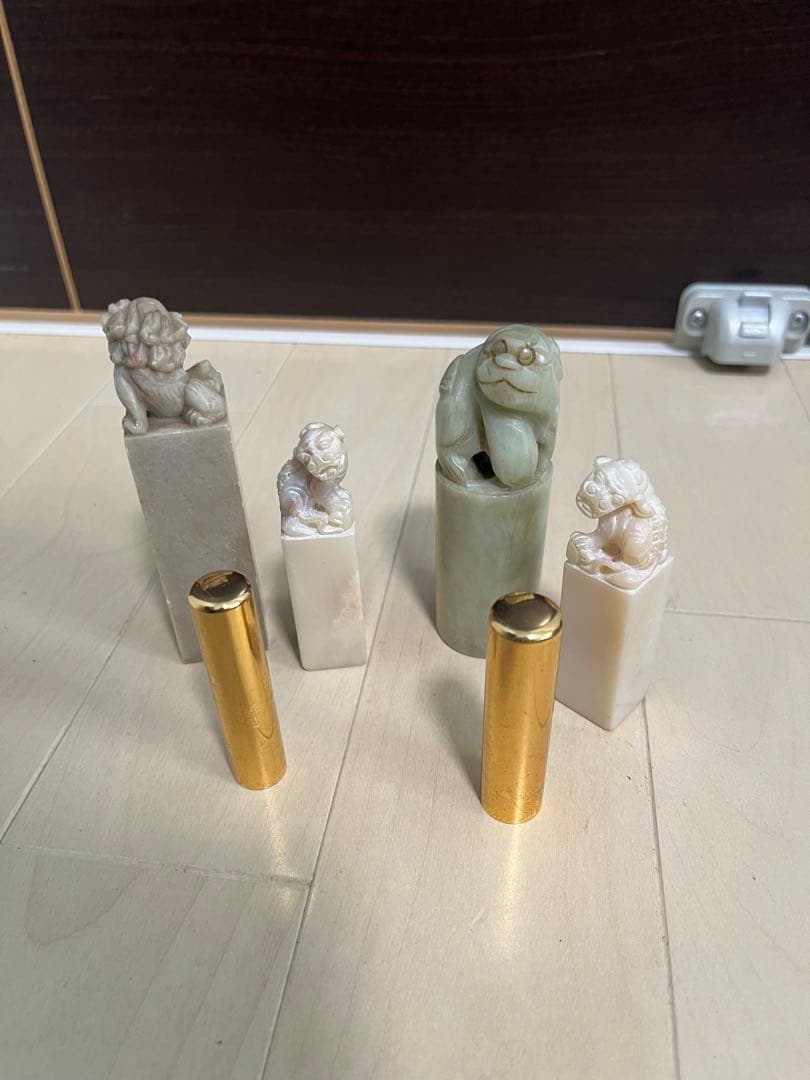 印鑑ハンコの素材12点セットです