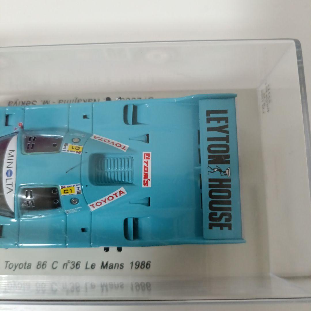 1/43 スパーク トヨタ 86C LEYTON HOUSEルマン1986