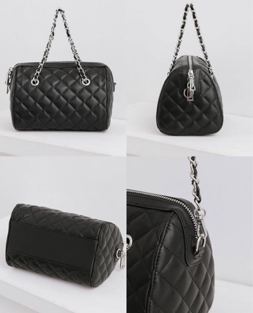 【新品】Darich ダーリッチ キルティングミニボストンバッグ ノベルティ