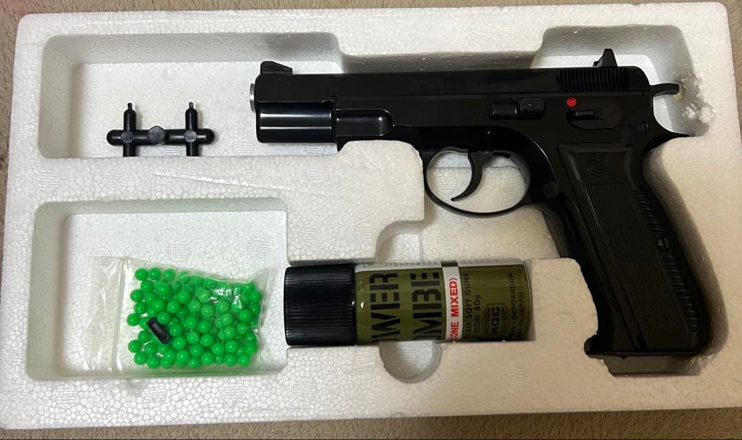 MGC製 CZ75 固定スライドガスガン