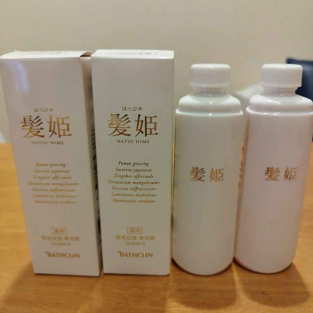 ◆新品未使用◆ 髪姫 つけかえ用 120ml 【４本セット】