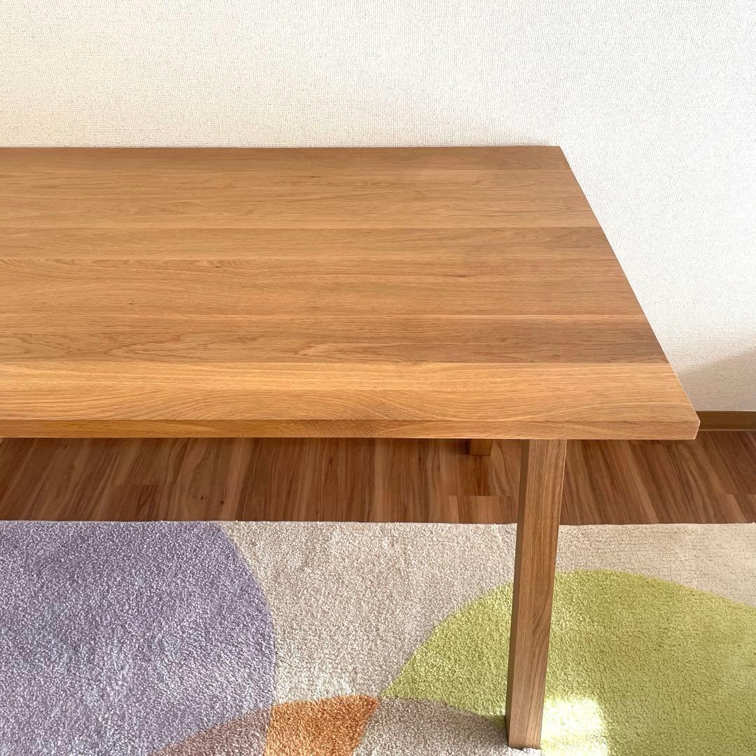 unico ELEMT ダイニングテーブル W1400 ナチュラル　オイル
