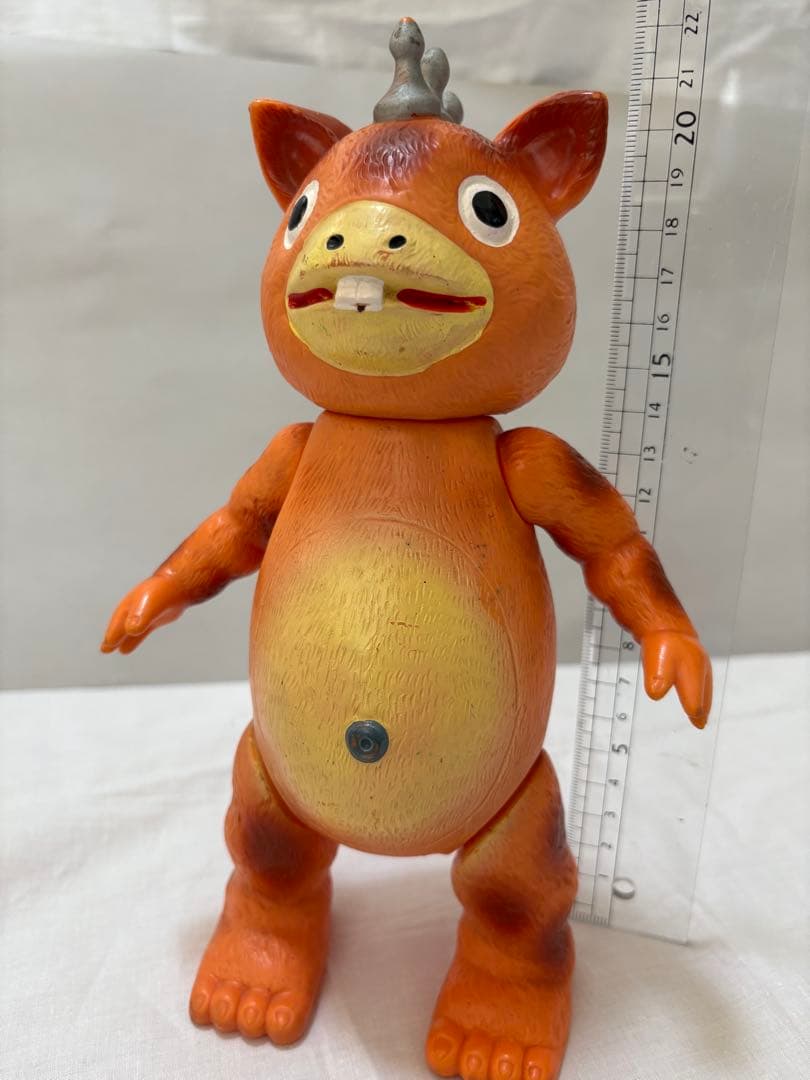 マルサン 怪獣ブースカ オレンジ王冠銀色塗装