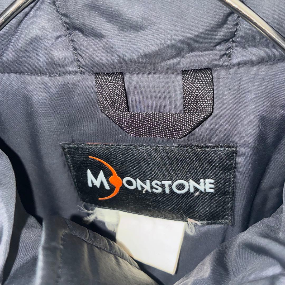 90sMOONSTONEムーンストーン中綿パフジャケットブルゾンアウターブラック