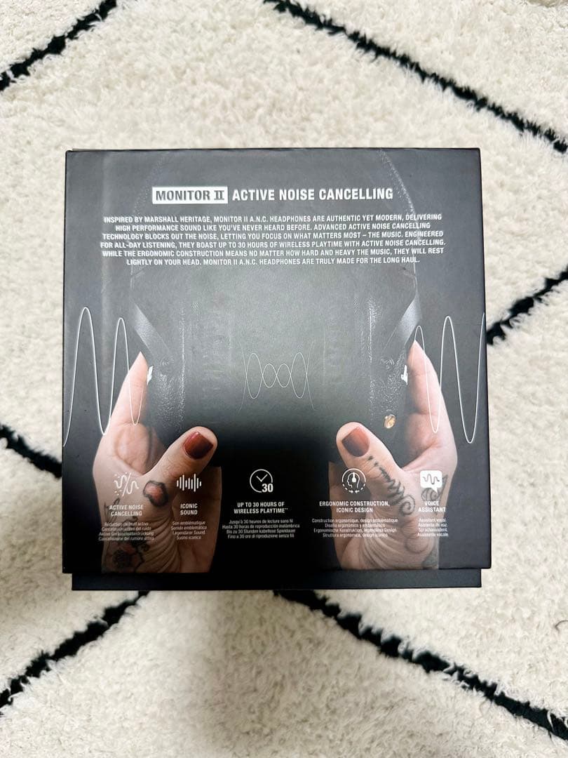 【美品】期間限定値下げMarshall Monitor Ⅱ A.N.C ブラック