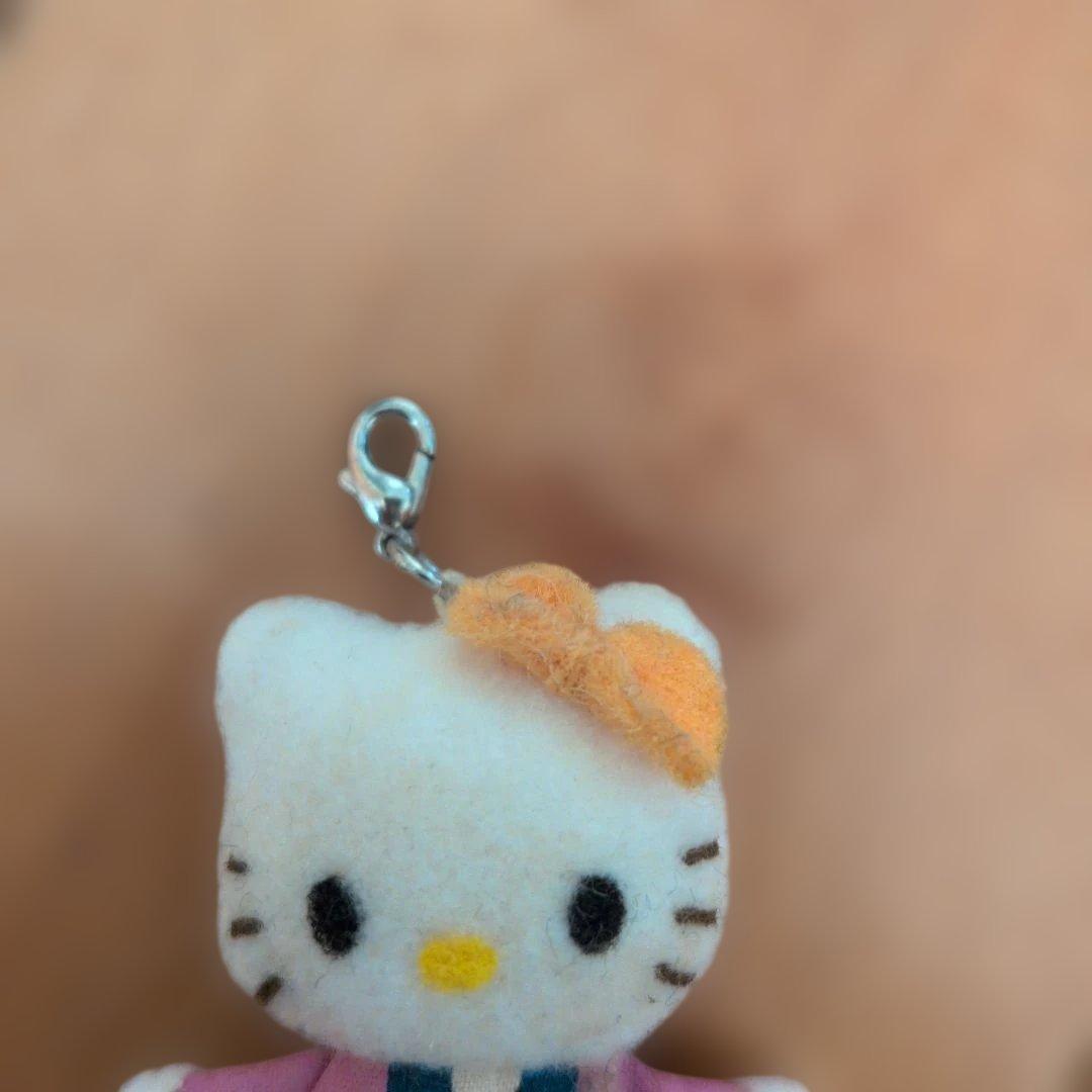 希少　ハローキティ 和服風 フェルトストラップ