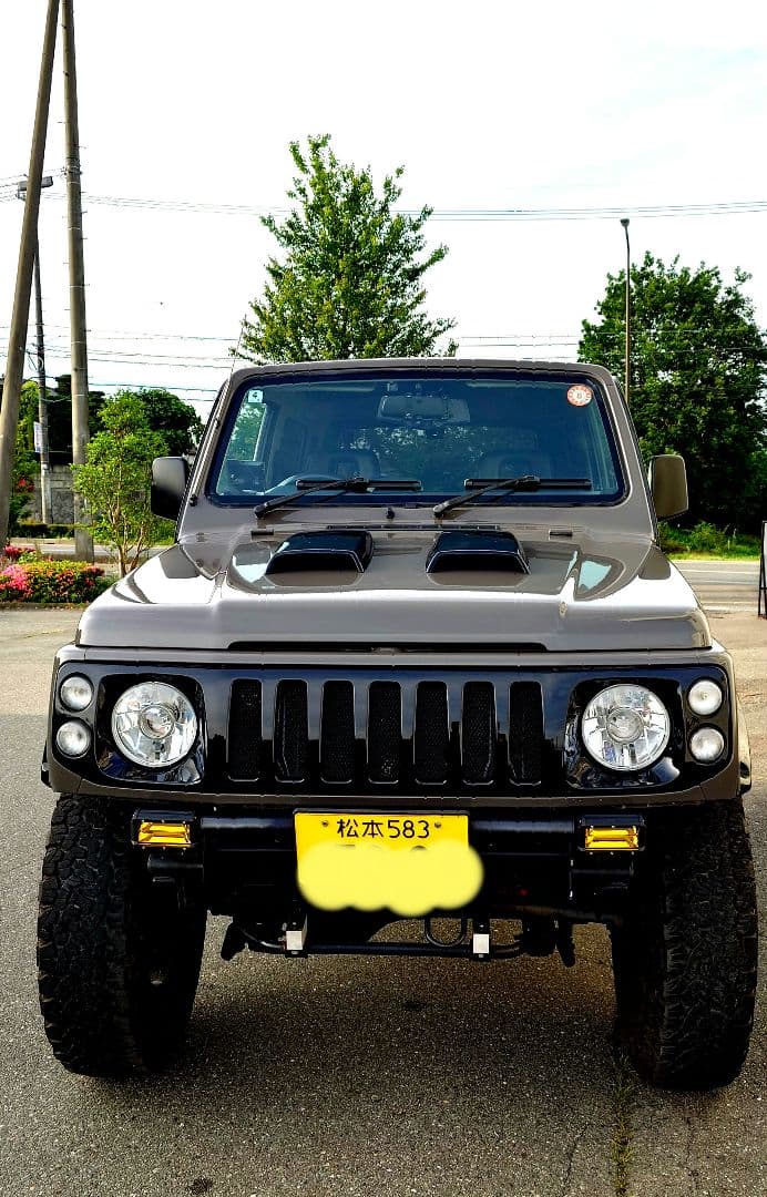 ジムニー JA22 リビルトエンジン新　全塗装新　リフトアップ　検 2年　5MT