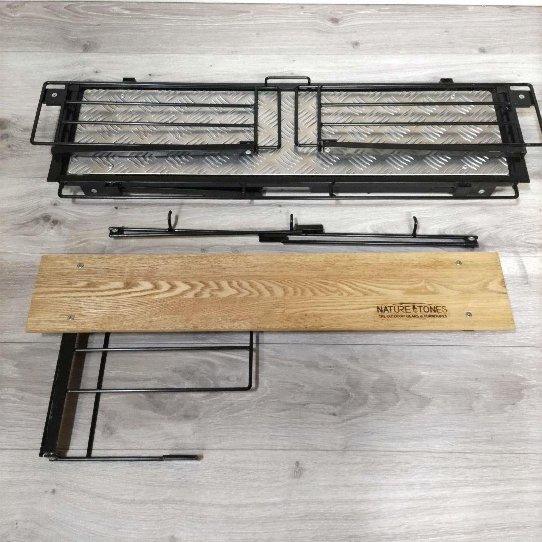 ソロキャンプ ネイチャートーンズ　コックピットテーブル