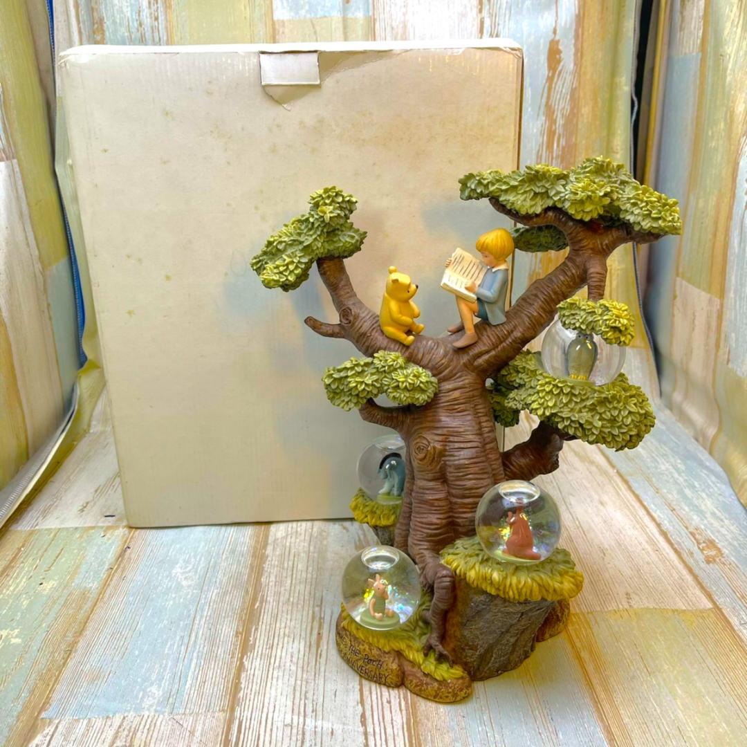 激レア★くまのプーさん スノーグローブ スノードーム★ディズニー ピグレット