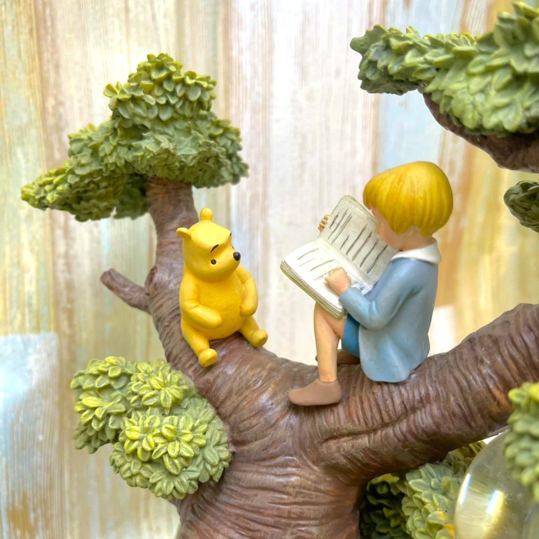 激レア★くまのプーさん スノーグローブ スノードーム★ディズニー ピグレット