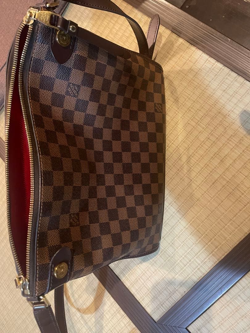 超希少　ルイヴィトン　ダミエ　新型　ドゥオモ　ショルダーストラップ