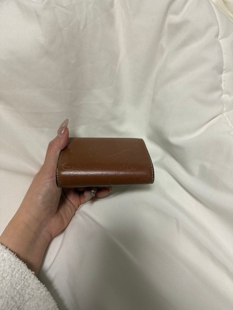 CELINE 財布　トリオンフ　タン