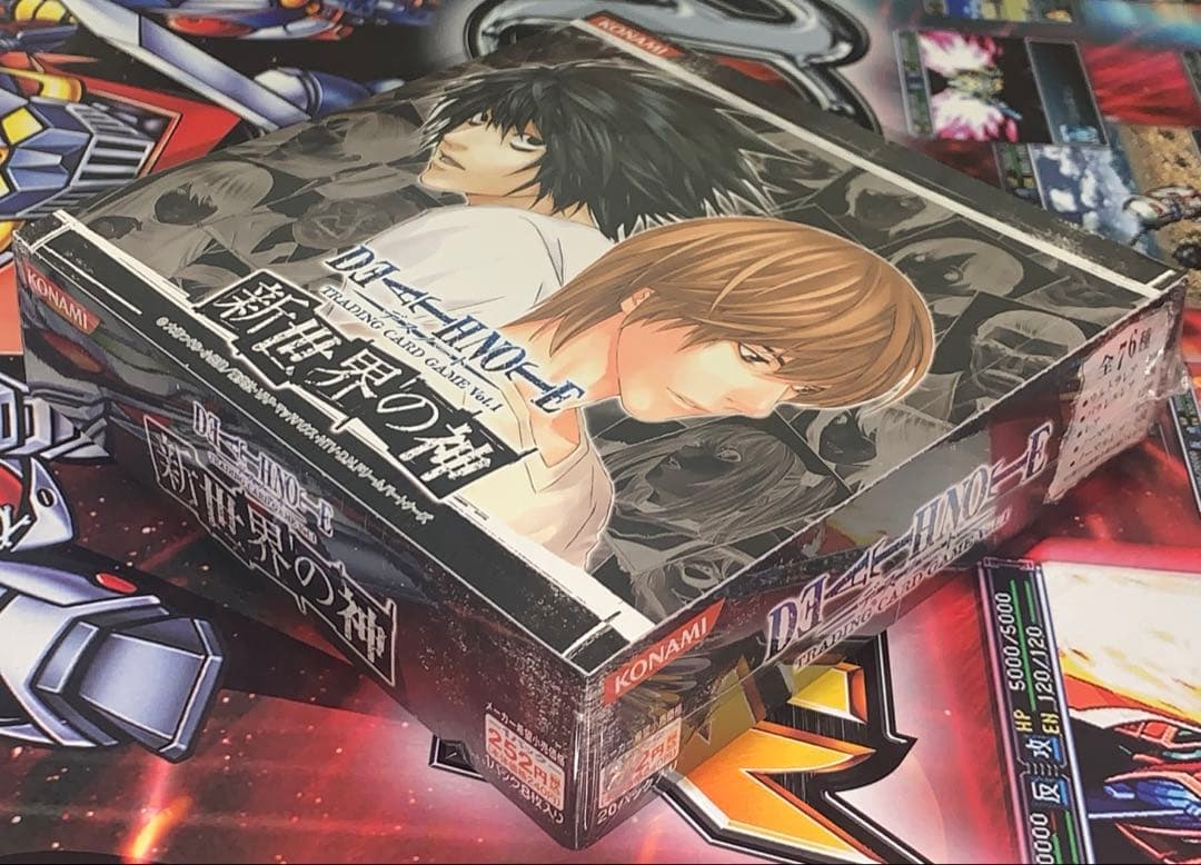 【未開封ボックス】 デスノート TCG 第一弾 新世界の神 未開封 シュリンク付