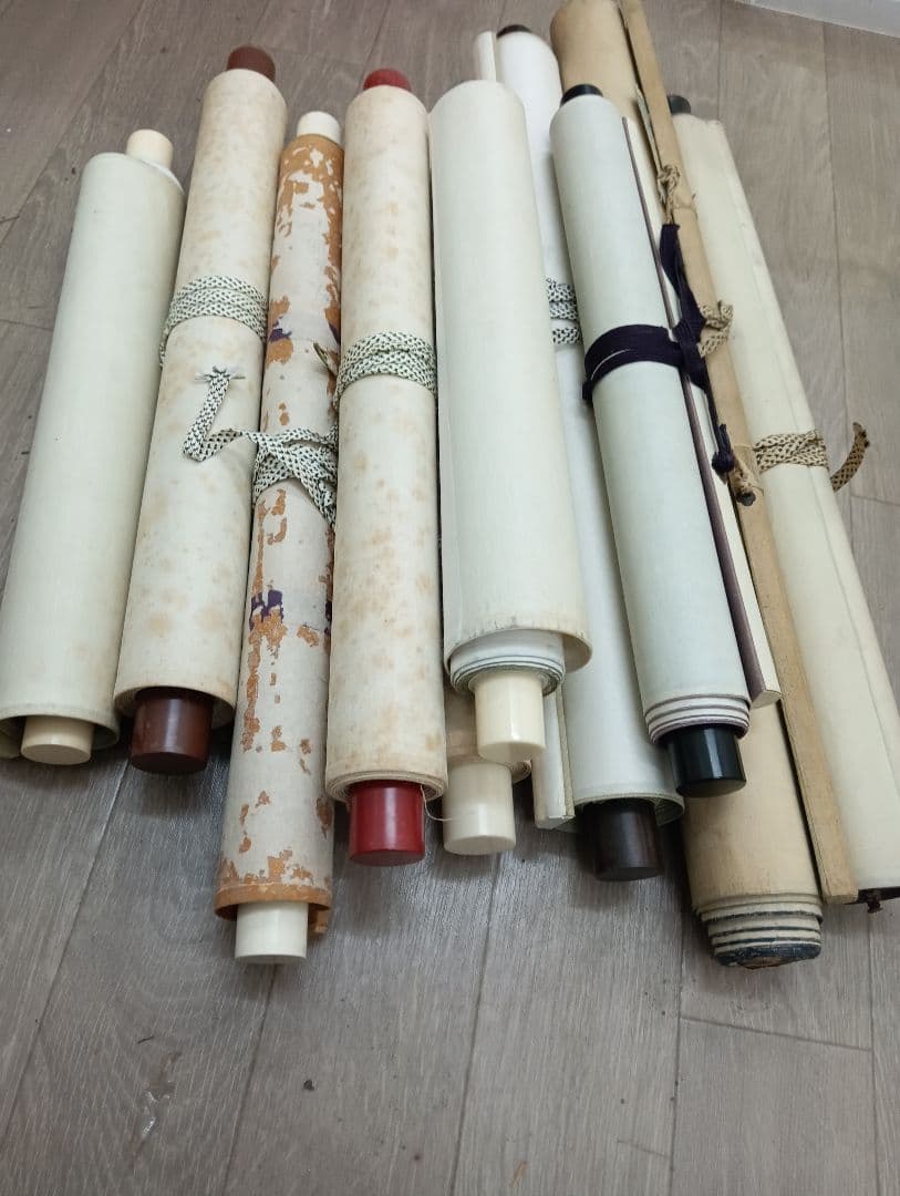 そ*ん様 旧家蔵出し 掛軸 巻物 その他紙物 44点まとめ売り