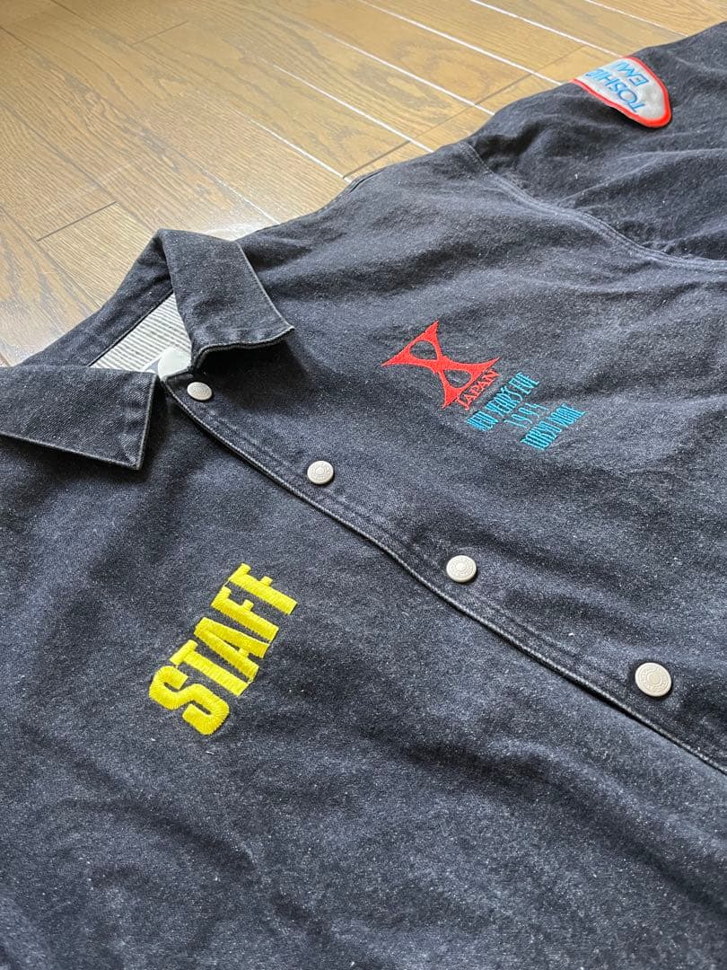 【非売品】 X JAPAN ライブスタッフジャケット ライブスタッフ　Lサイズ