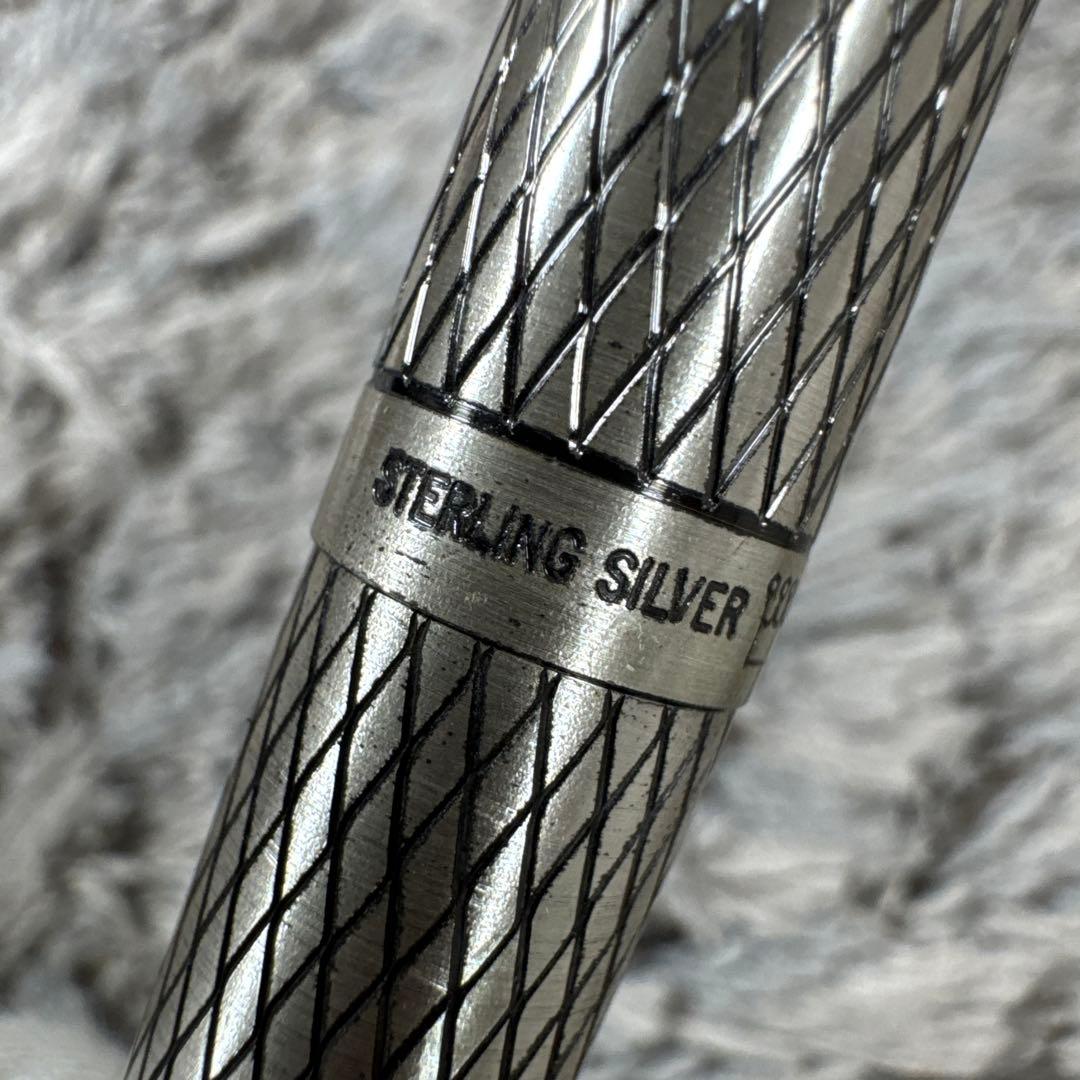 SHEAFFER シェーファー 14K 万年筆 STERLING SILVER