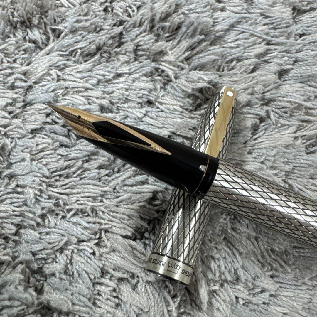 SHEAFFER シェーファー 14K 万年筆 STERLING SILVER