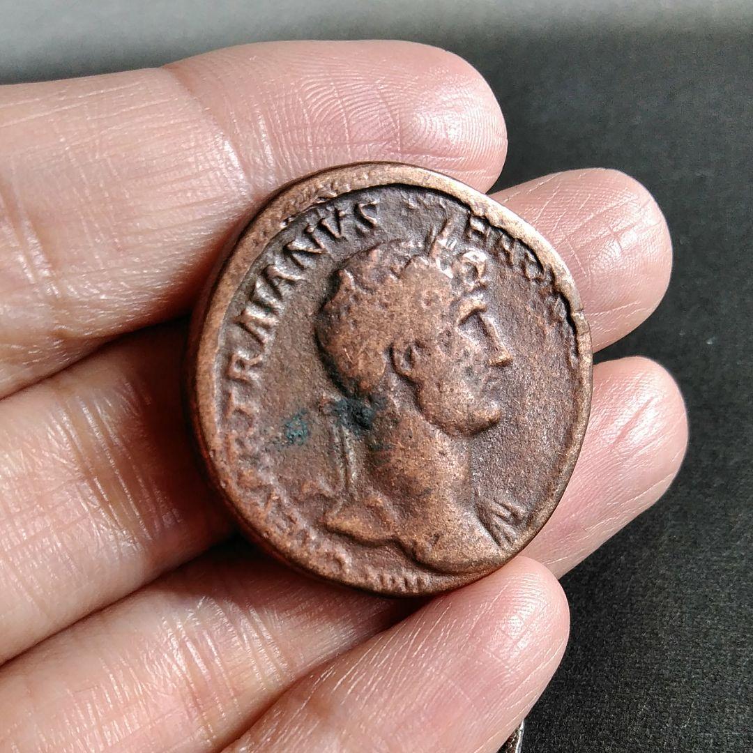 ローマ　　硬貨　特大　複製