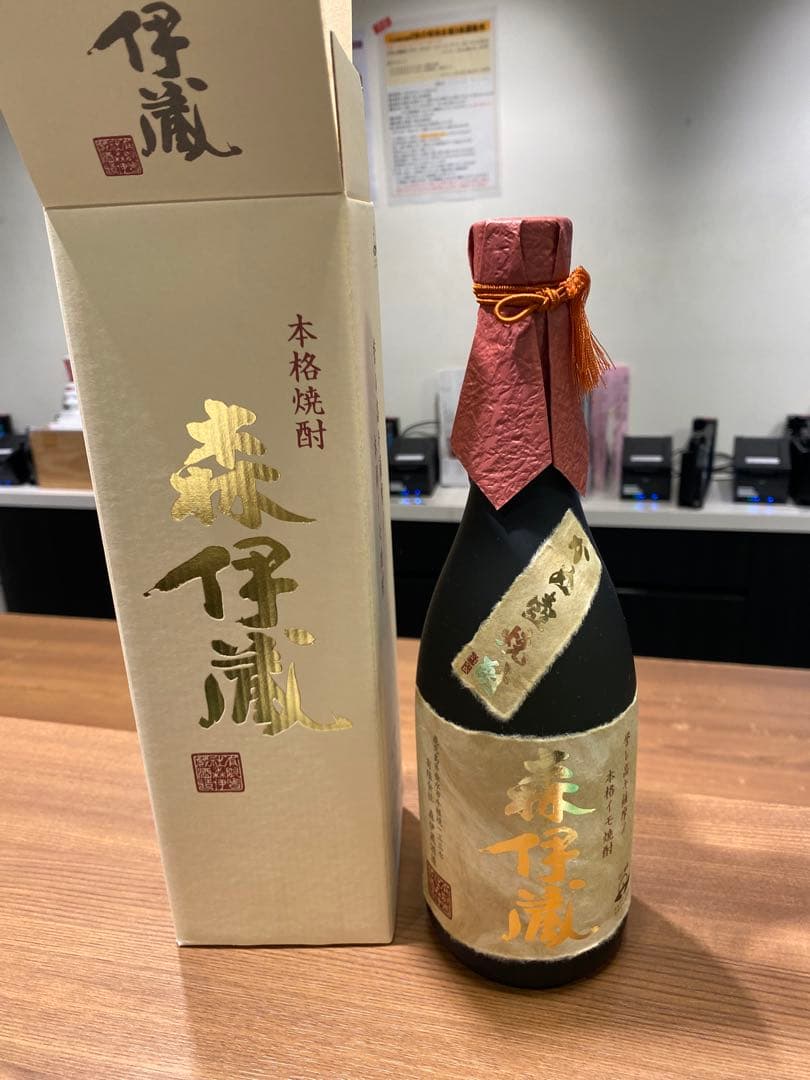 森伊蔵720ml金ラベル　高島屋紙袋付き