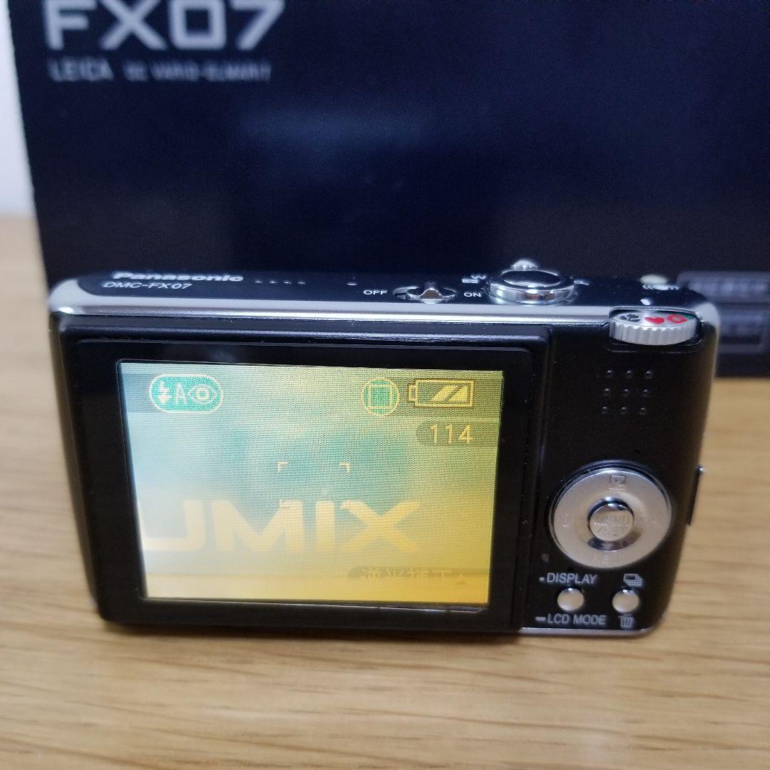 Panasonic LUMIX ルミックス コンデジ DMC-FX07 ブラック