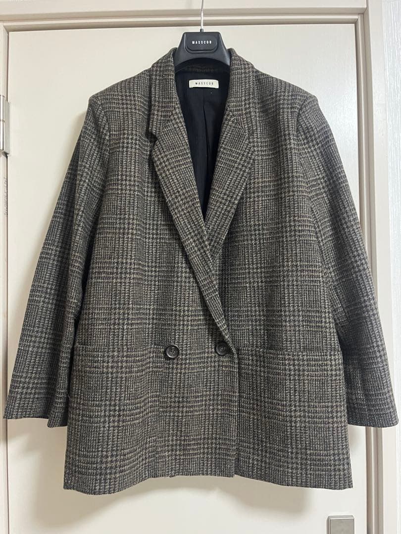MASSCOBチェックジャケット
