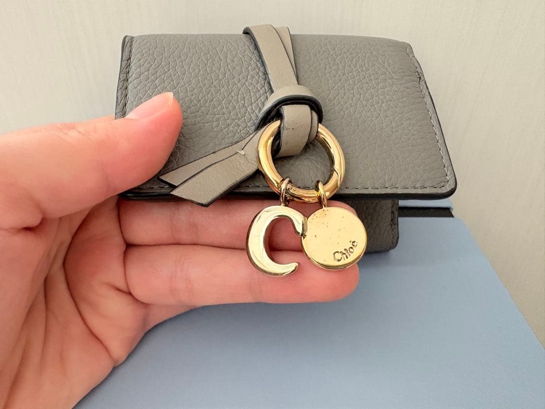 【美品】クロエ　三つ折り財布　スモールトリフォールドウォレット