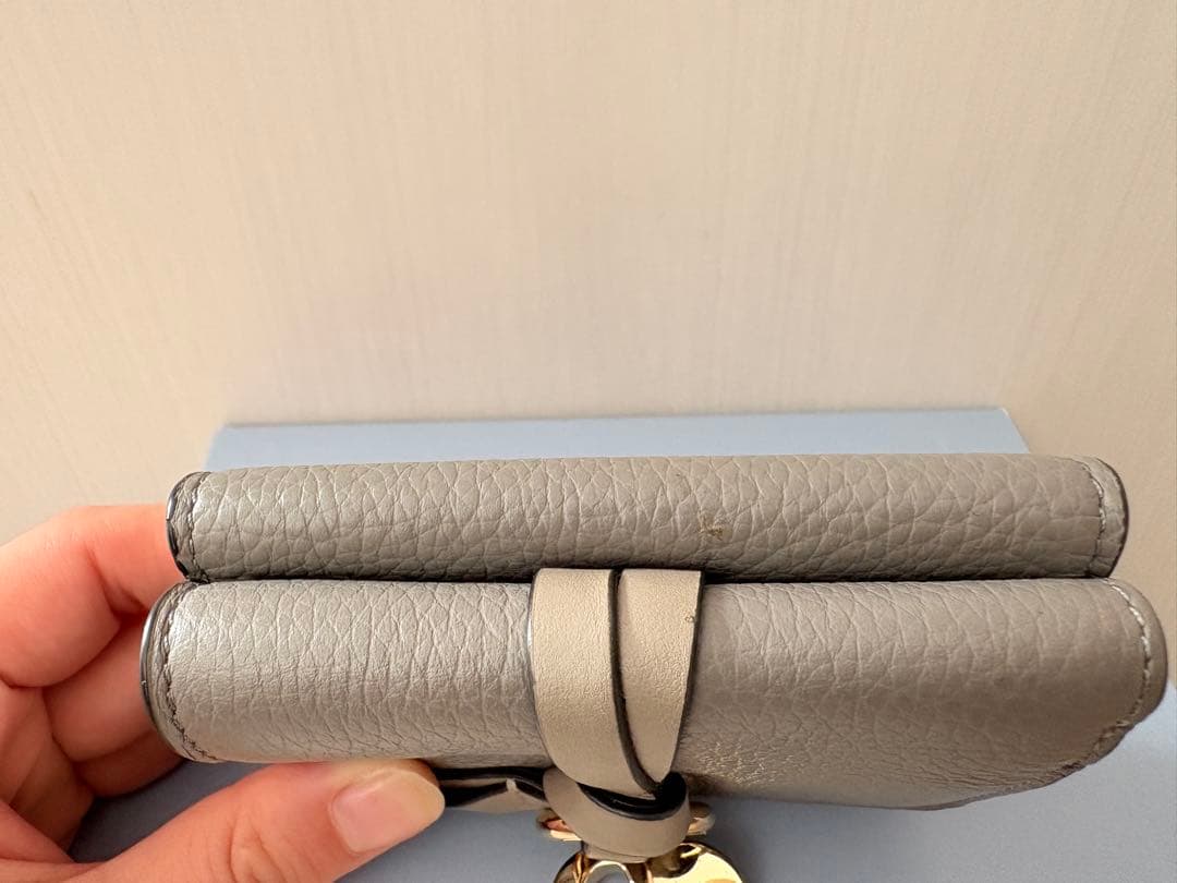 【美品】クロエ　三つ折り財布　スモールトリフォールドウォレット