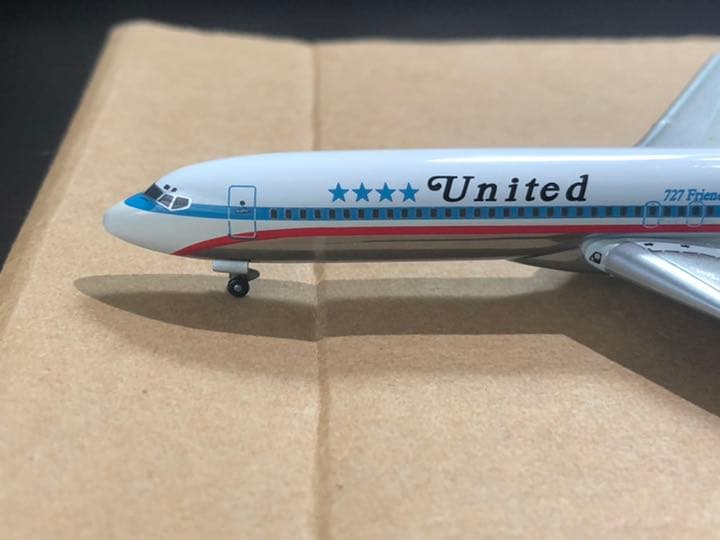航空機・ヘリコプター 1/400 B727 UNITED AIRLINES FRIEND SHIP