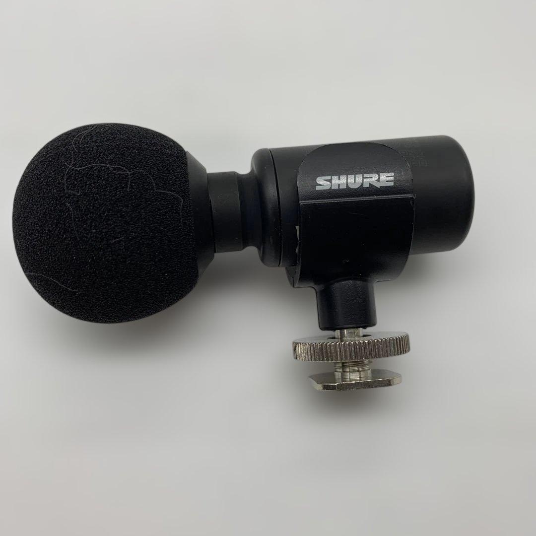 SHURE MV88+ ビデオマイク 外付けマイク コンデンサーマイク