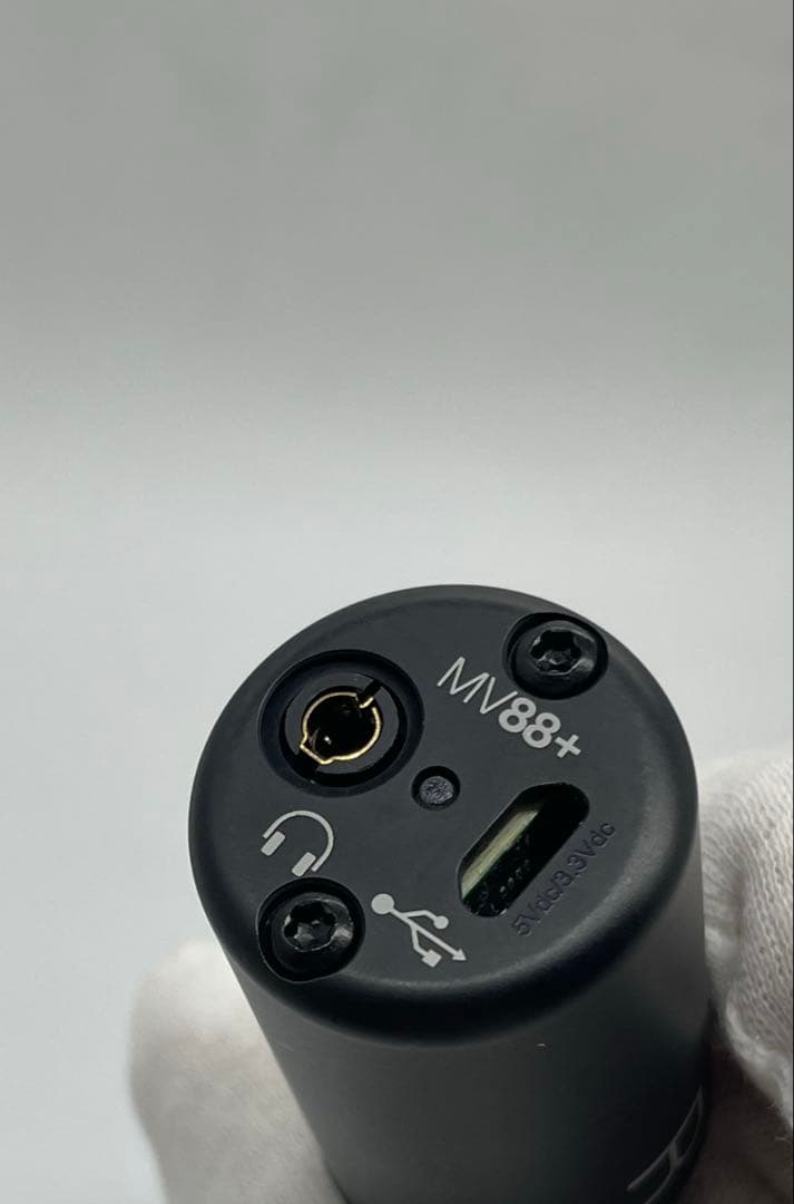 SHURE MV88+ ビデオマイク 外付けマイク コンデンサーマイク