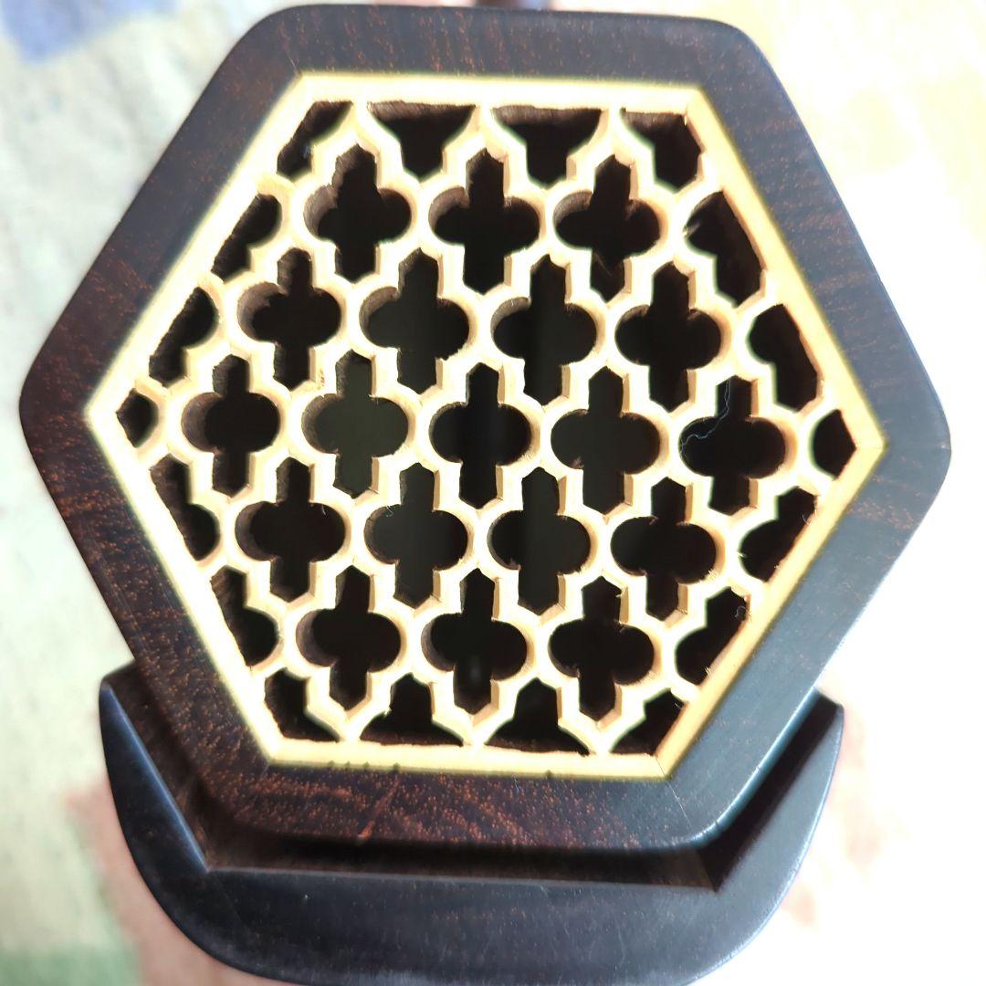 胡涵柔製作 16 未使用 明清老紅木 螺鈿二胡 龍、鳳凰