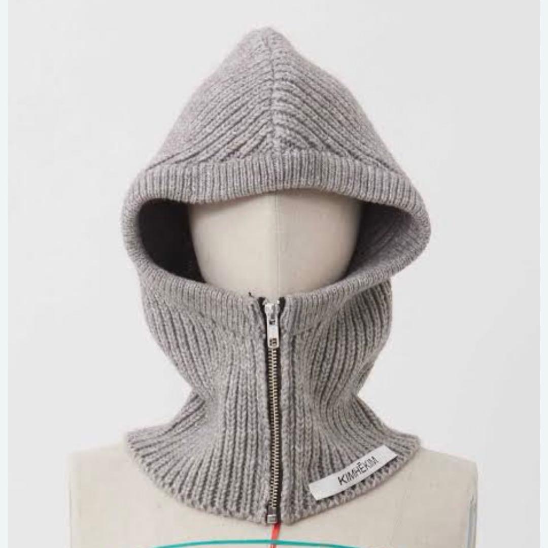 KIMHEKIM バラクラバ グレー ニット帽