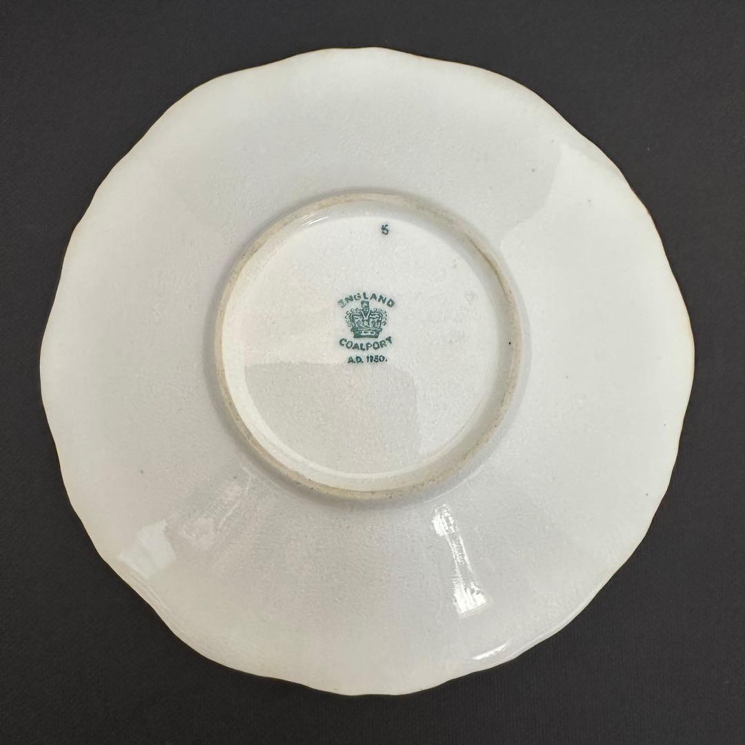 【最終セール】コールポート バットウィング アンティーク ティーカップ＆ソーサー