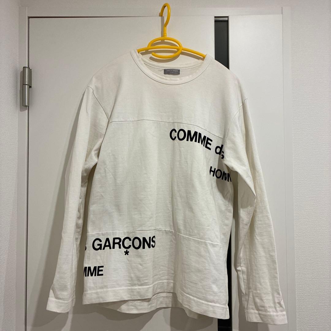 COMME des GARÇONS HOMME ホワイト Tシャツ