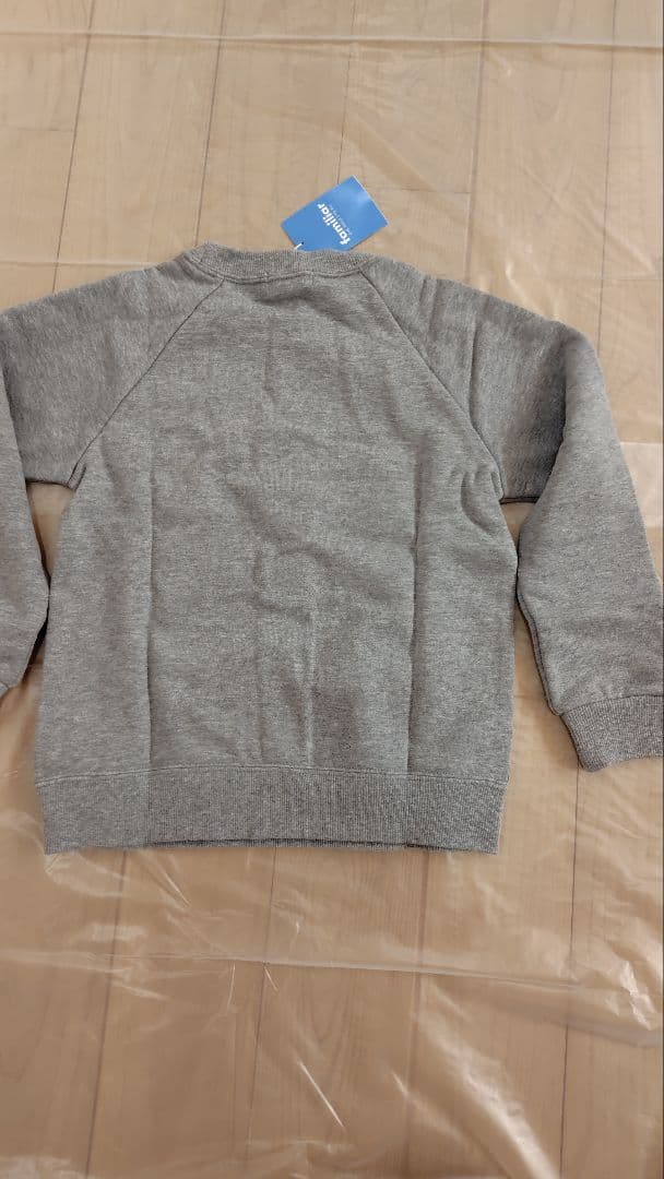 【新品】ファミリア トレーナー(長袖) グレー 120サイズ