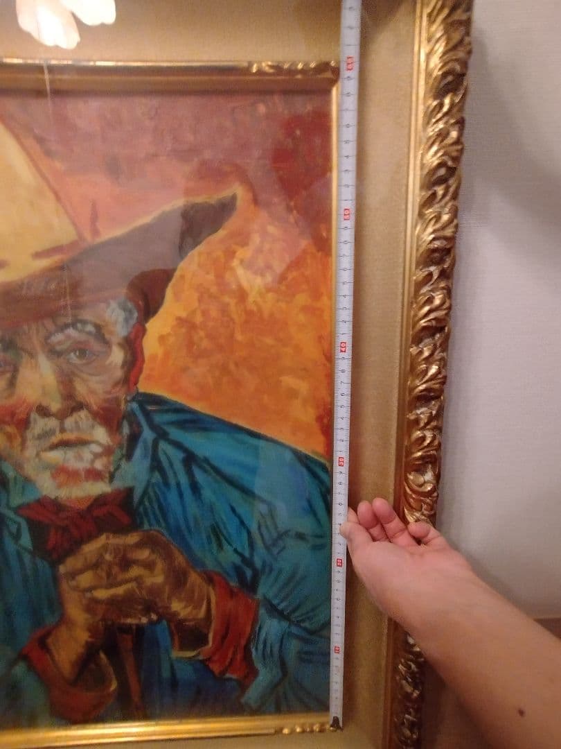 フィンセント・ファン・ゴッホ模写+額付き