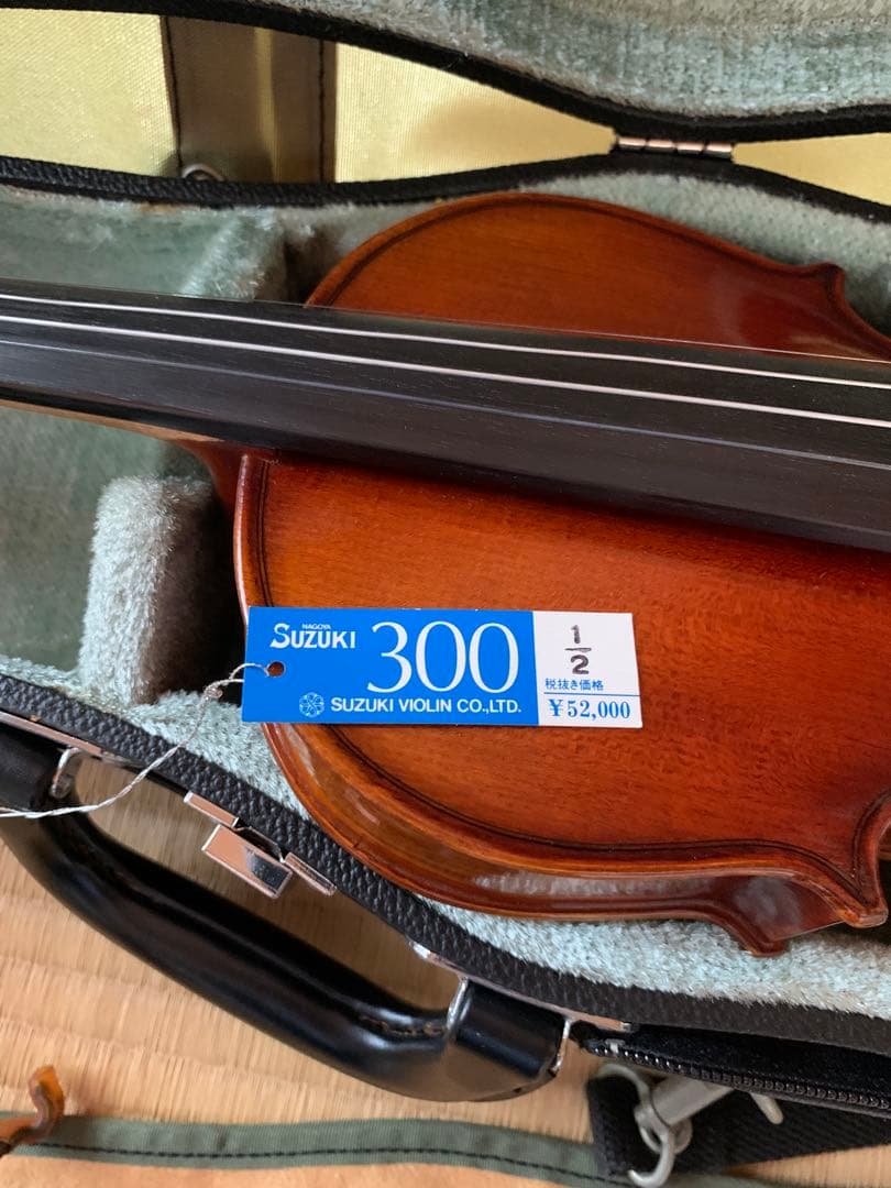 スズキ　バイオリン　2/1 サイズ　昭和　約30年前の購入　眠った楽器に♪を