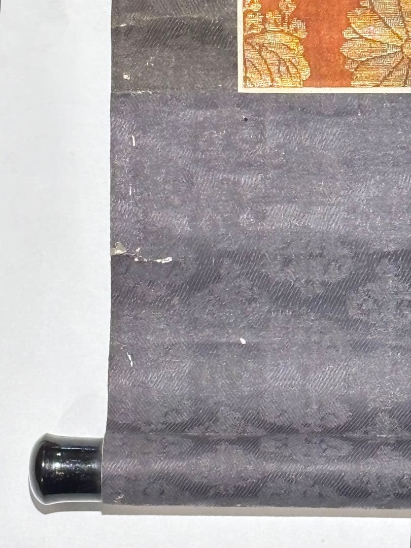 「富士曼荼羅」彩色木版画 掛軸1幅|掛け軸 木版刷り 江戸時代 富士山 冨士