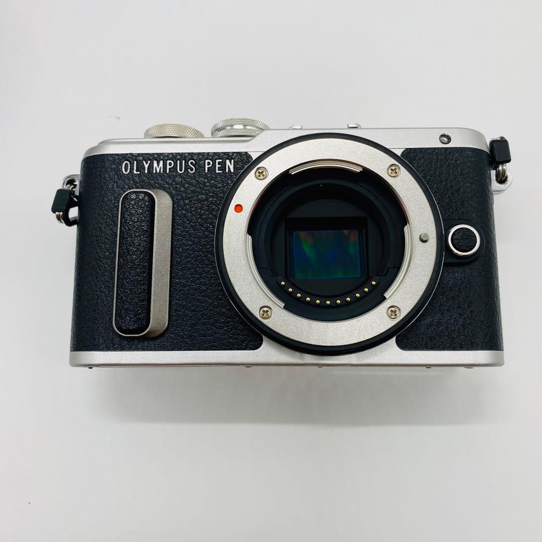 良品 Olympus PEN E-PL8 ダブルズームキット 予備バッテリー付き