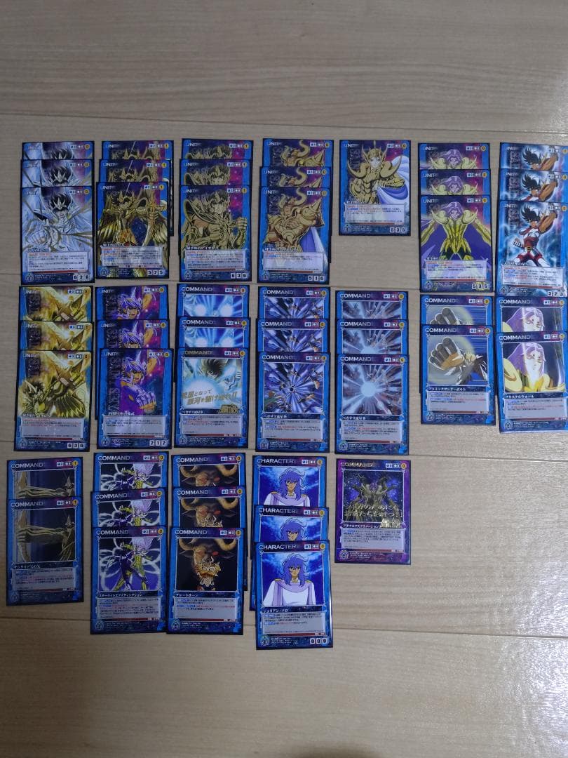 聖闘士星矢クルセイド　青単色　聖矢＆黄金聖闘士デッキ