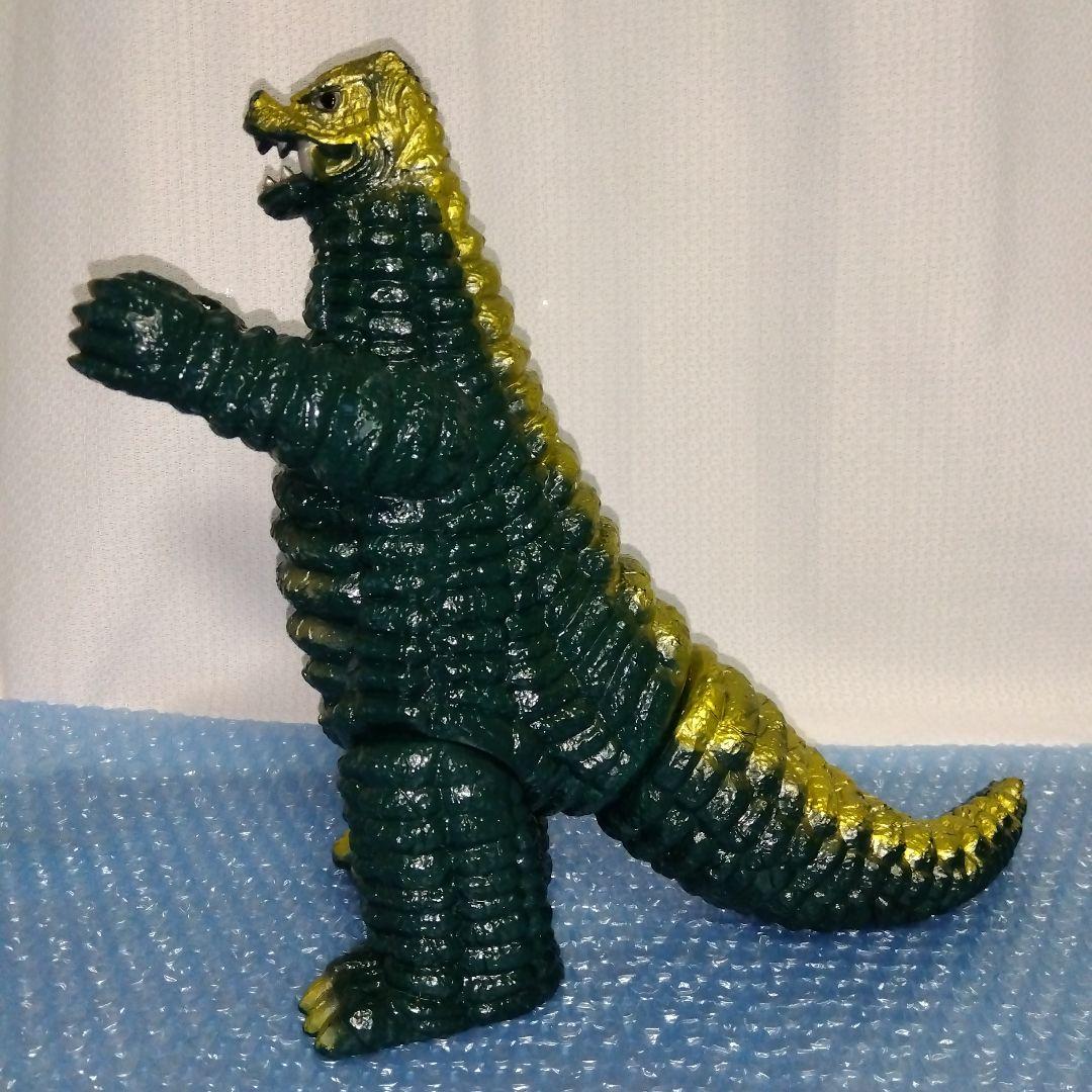 無版権　レッドキング　ソフビ　グレートザウルスシリーズ風　マルサン　ブルマァク