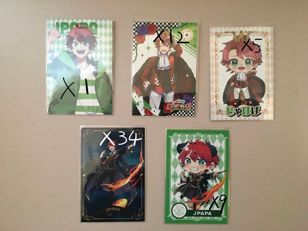 からぴち じゃぱぱ 缶バッジ トレカ ブロマイド ぬいぐるみ アクスタ