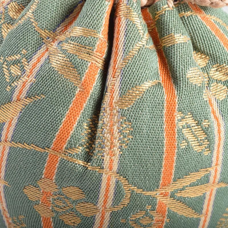 茶道具　古瀬戸　加藤藤山作　文琳茶入　仕覆付　共箱　V　8857