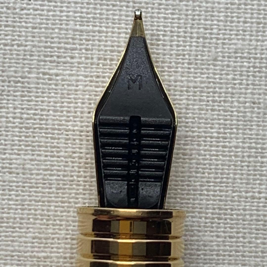 パーカー　プリミエ　万年筆　18K 字幅M ブラックラックGT