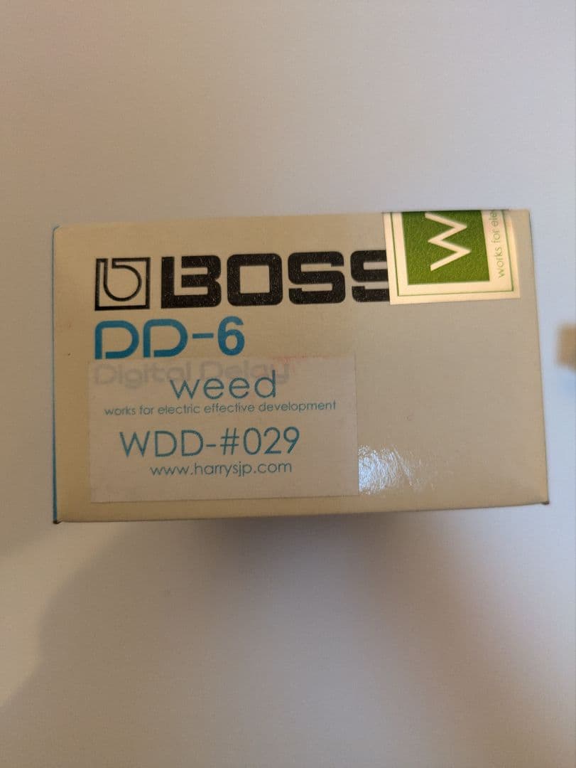 BOSS　DD-6　ディレイ　WEEDモディファイ