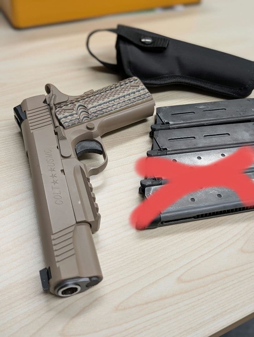 東京マルイ M45a1 タンカラー GBB オマケ有り