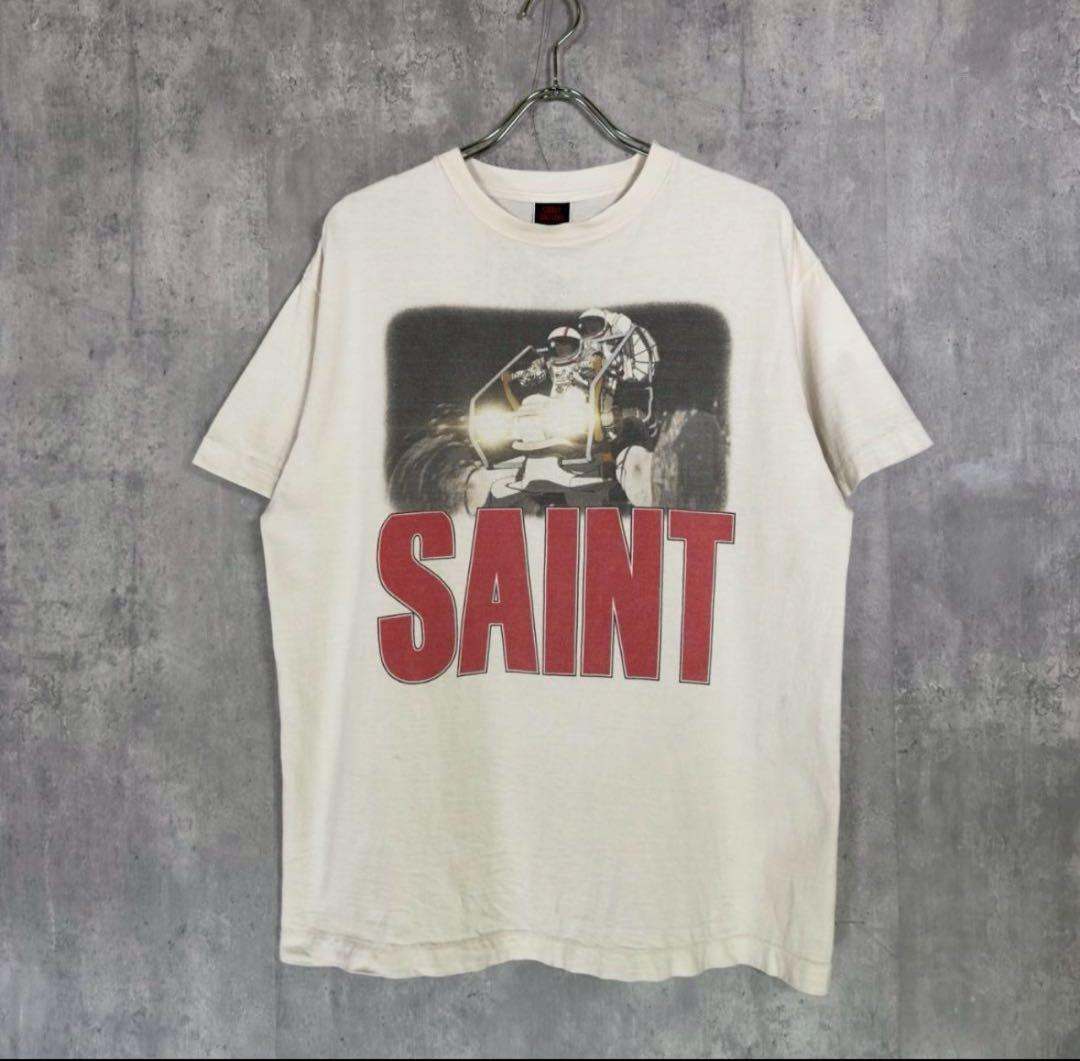 『SAINT MICHAEL × FREEDOM』(M) プリントTシャツ
