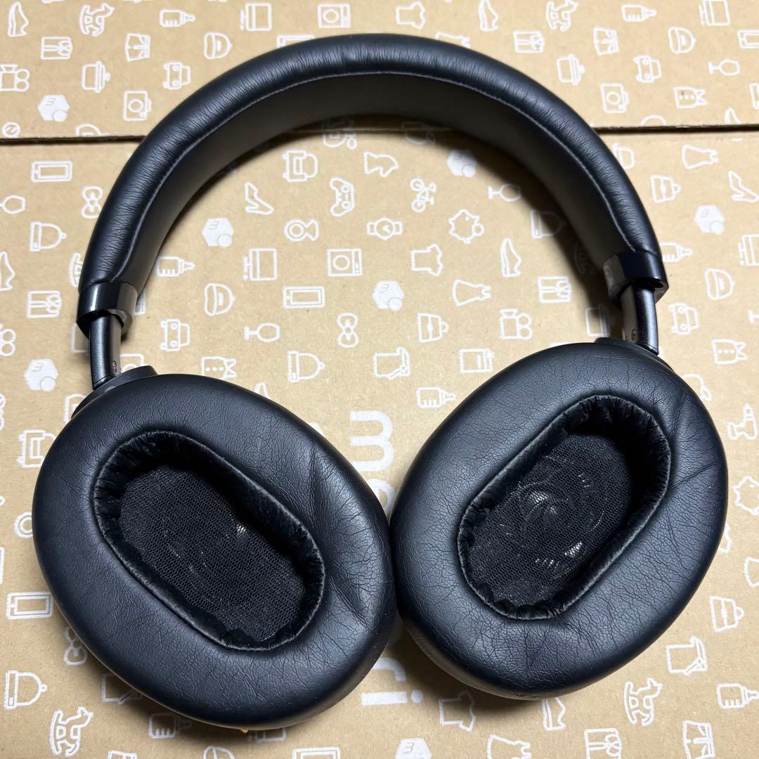 SONY ステレオヘッドホン MDR-1AM2 (B) ブラック 変換ケーブル