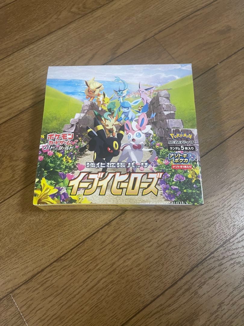 ポケモンカードゲーム イーブイヒーローズ　未開封品　シュリンク付き
